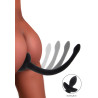 TABOOM Plug Vibrant Queue de Chien Wiggle Tail 9 x 4cm Noir